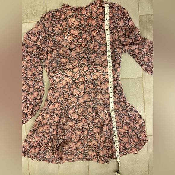 LoveShackFancy Cassidy Mini Dress Light Blushing Berries Size Small - Picture 7 of 8